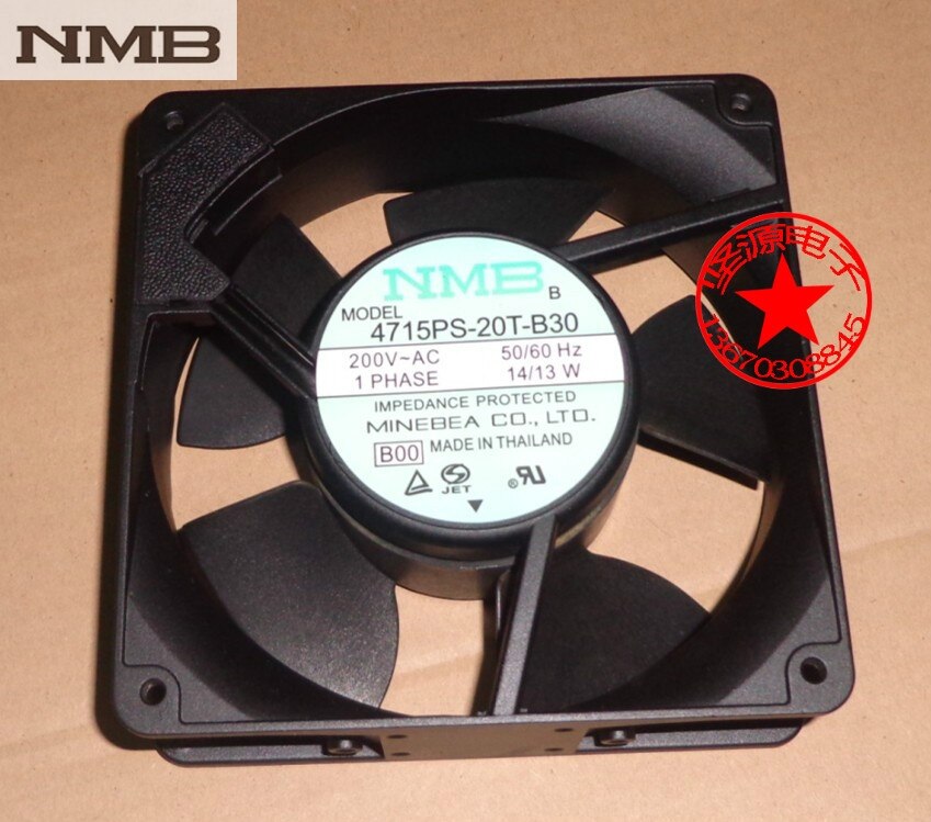 NMB 4715PS-20T-B30 120x120x38mm Axial Cooling Fan