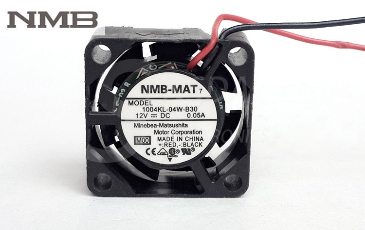 NMB 1004KL-04W-B30 25x25x10mm 12V DC 0.05A Axial Cooling Fan