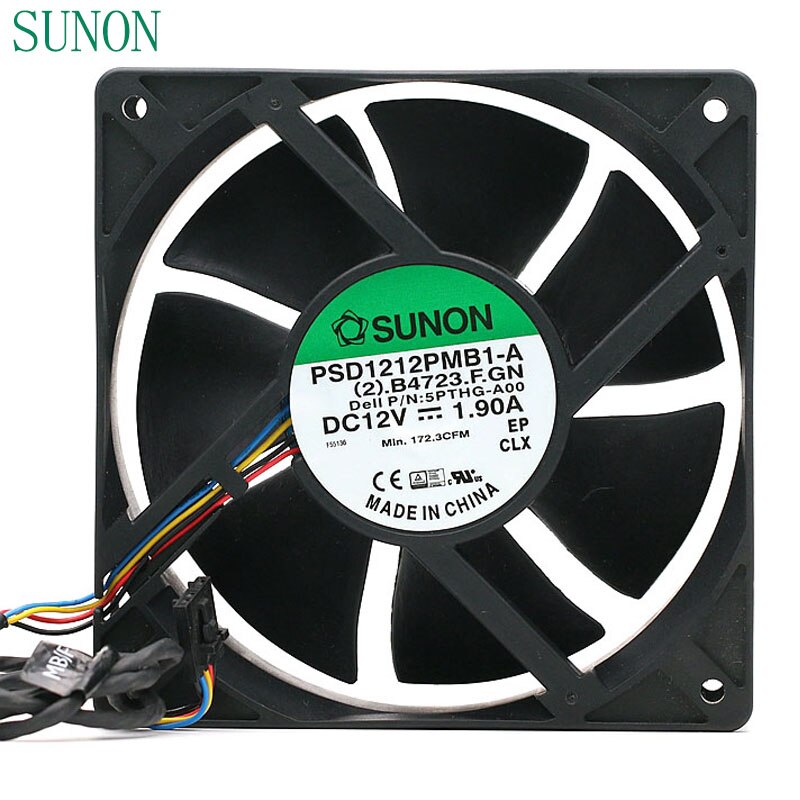 SUNON PSD1212PMB1-A 120x120x38mm 12V DC Axial Cooling Fan
