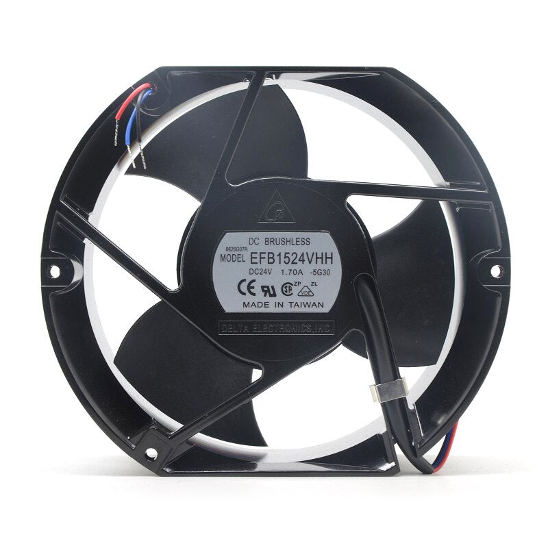 Delta EFB1524VHH 172x150x51mm 24V DC 1.7A Axial Cooling Fan