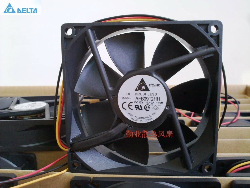 Delta AFB0912HH 92x92x25.4mm 12V DC 0.25A DC Axial Fan
