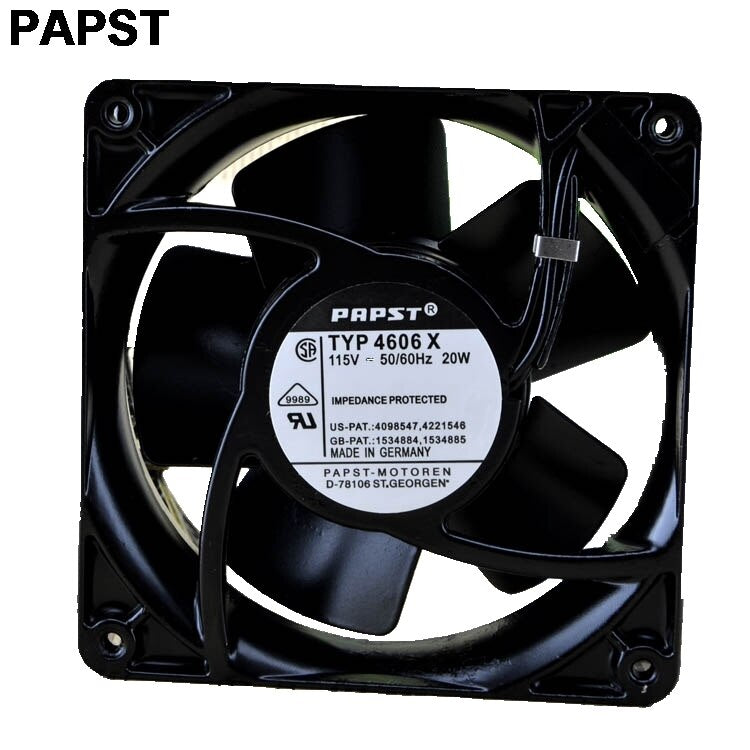 ebm-papst 4606N 120x120x38mm 115V AC Axial Cooling Fan