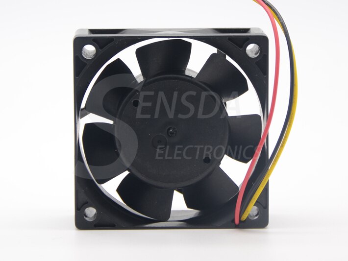 Melco Technorex 60x60x25mm 24V DC 0.10A Axial Cooling Fan