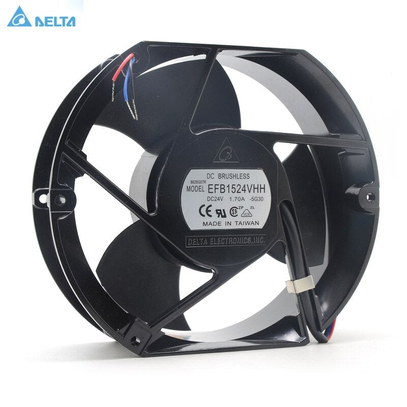 Delta EFB1524VHH 172x150x51mm 24V DC 1.7A Axial Cooling Fan
