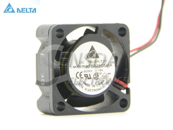 Delta AFB02505HA 25x25x10mm 5V DC 0.18A Axial Cooling Fan