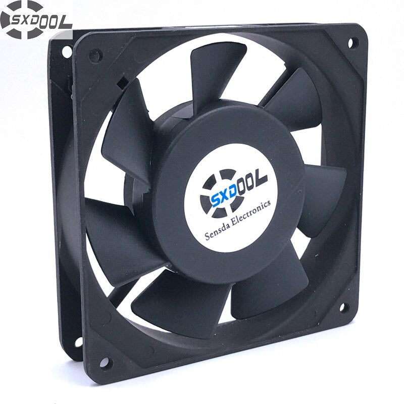 SANJUN SJ1225HA1 115V AC 120x120x25mm AC Axial Cooling Fan