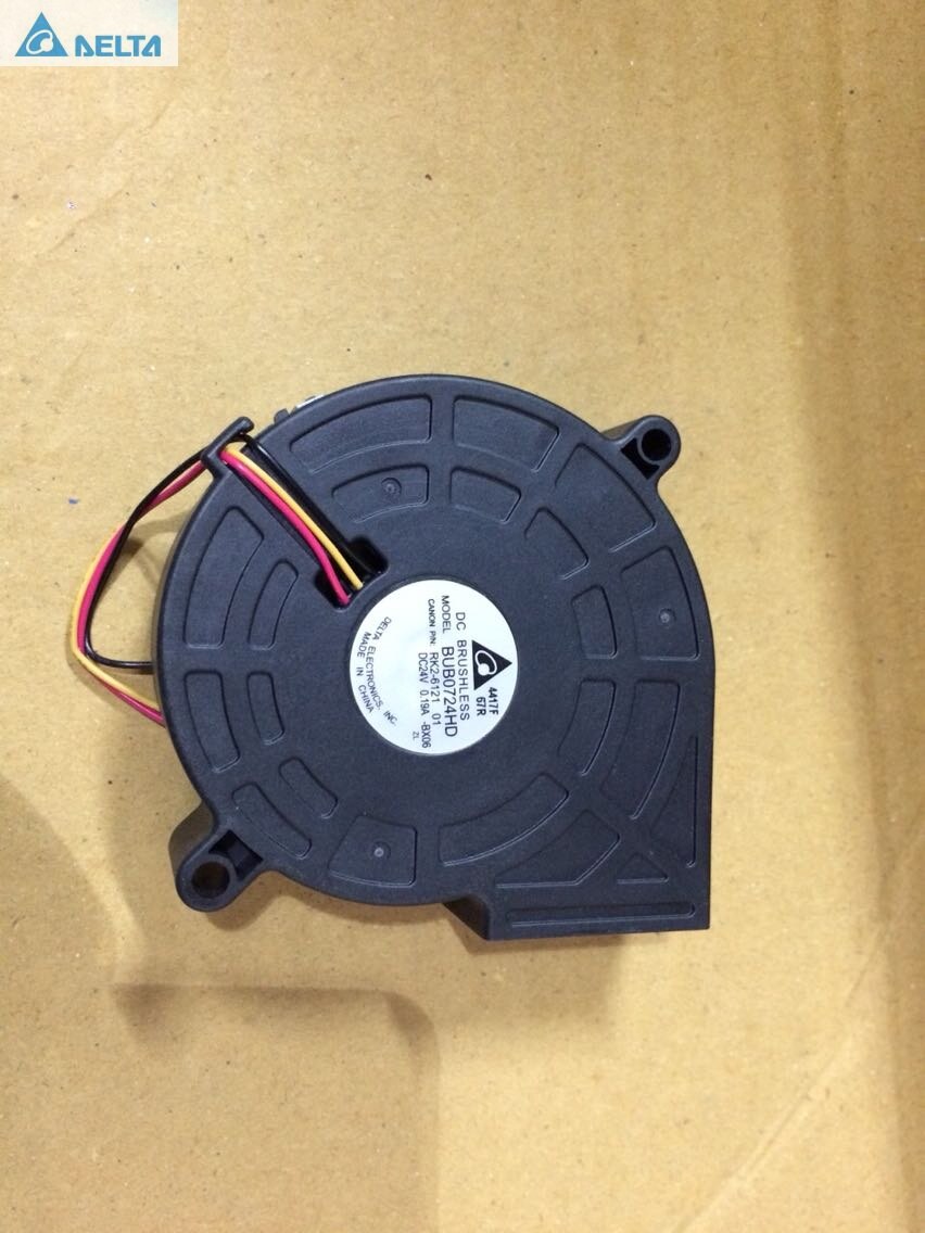 Delta BUB0724HD 21x21x61mm 24V DC 0.19A Axial Cooling Fan