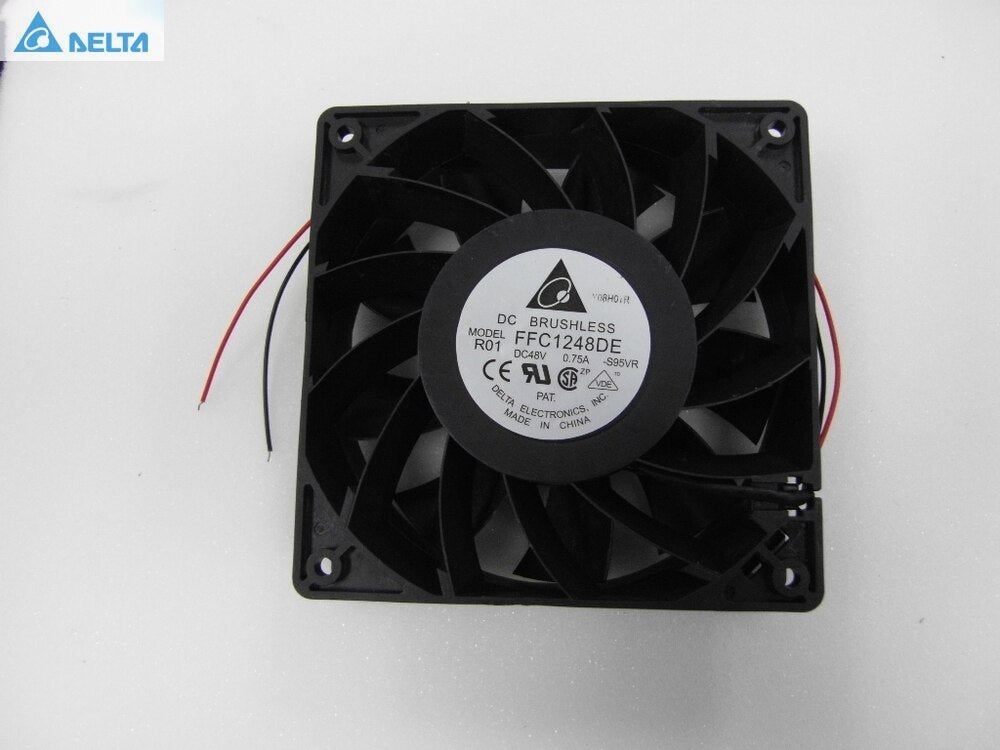 Delta FFC1248DE 120x120x38mm 48V DC Axial Cooling Fan