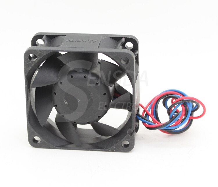 Delta AFB0612DH 60x60x25mm 12V DC 1.1A Axial Cooling Fan