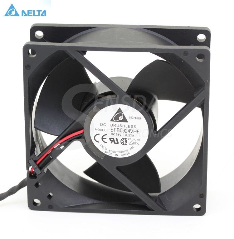 Delta EFB0924VHF 90x90x32mm 24V DC 0.27A Axial Cooling Fan