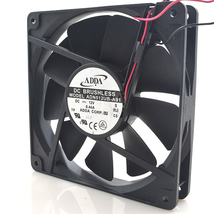ADDA ADN512UB-A91 135x135x25mm 12V DC Industrial Cooling Fan