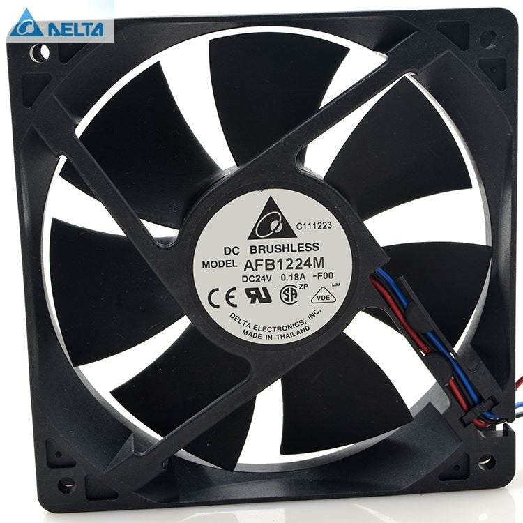 Delta AFB1224M 120x120x25mm 24V DC 0.18A Axial Cooling Fan