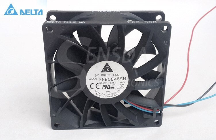 Delta FFB0848SH 80x80x25mm 48V DC 0.16A Axial Cooling Fan