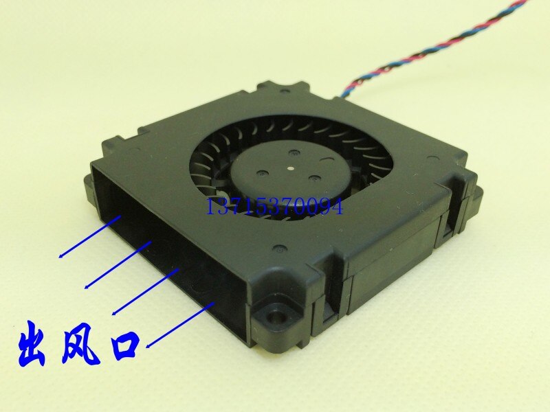 Delta BFB0612HB 60x60x15mm 12V DC 0.32A 3-Wire Axial Cooling Fan