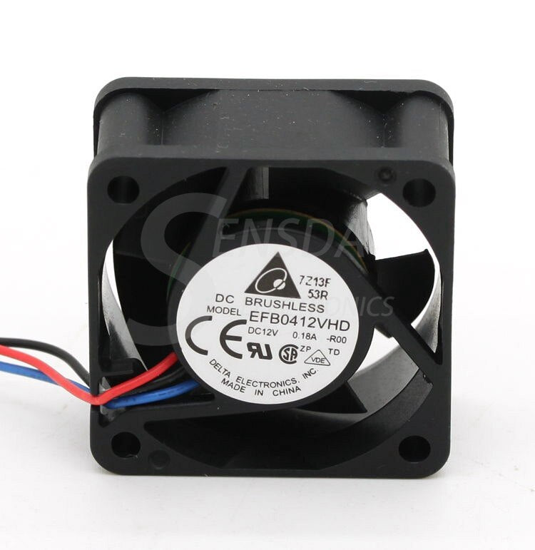 Delta EFB0412VHD 40x40x20mm 12V DC 0.12A DC Axial Fan