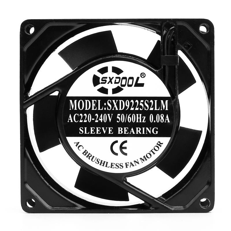 SXDOOL SXD9225S2LM 230V AC 90x90x25mm AC Axial Cooling Fan