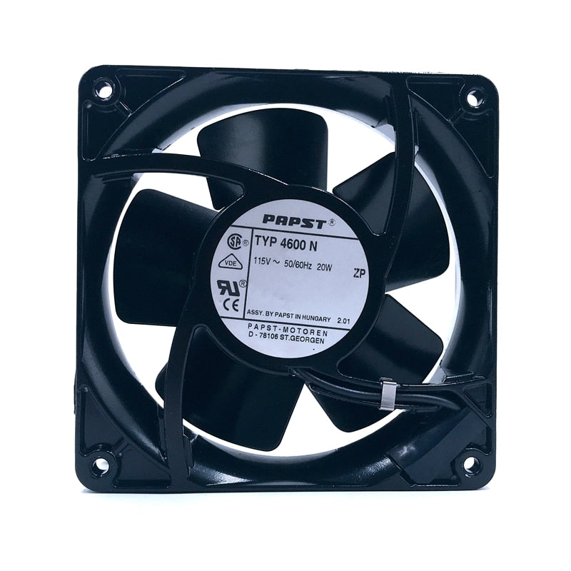 ebm-papst 4600N 119x119x38mm 115V AC Axial Cooling Fan