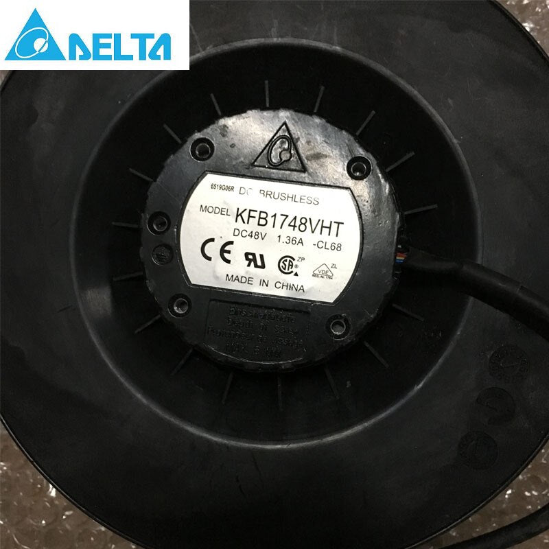 Delta KFB1748VHT 175x175x69mm 48V DC 1.36A Axial Cooling Fan