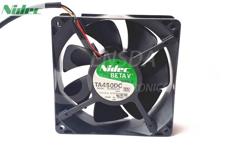 Nidec B34659-57 120x120x38mm 12V DC 0.77A Axial Cooling Fan