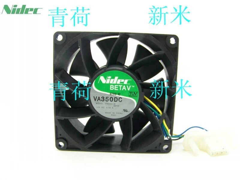 Nidec VA350DC 92x92x38mm 12V DC 0.55A Axial Cooling Fan