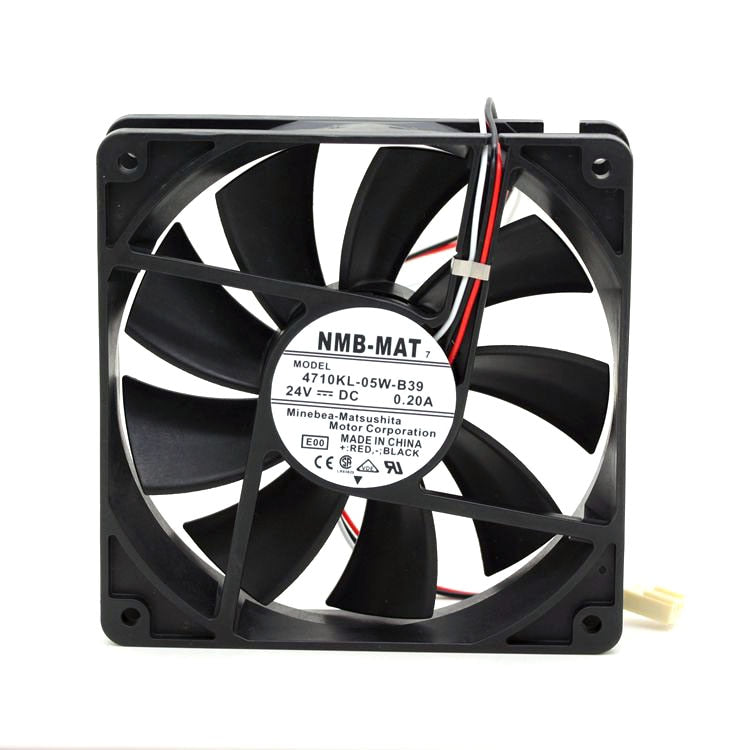 NMB 4710KL-05W-B39 47x47x10mm 24V DC 3-Wire Axial Cooling Fan