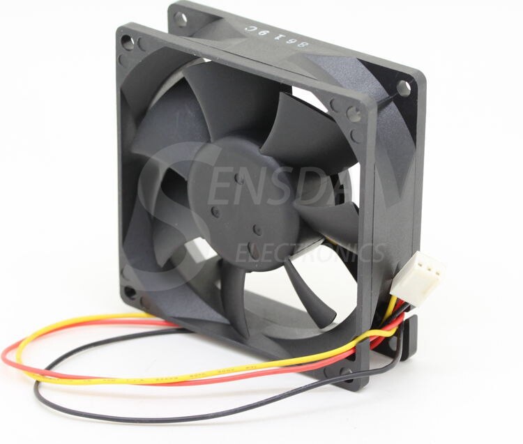 Delta AFB0812SH-F00 80x80x25.4mm 12V DC 0.340A Axial Cooling Fan