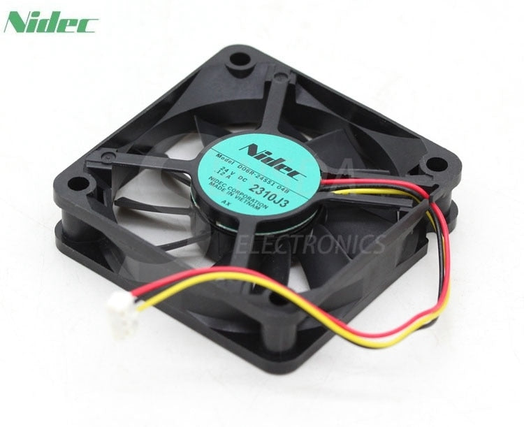 Nidec D06R-24SS1 60x60x15mm 24V DC 0.12A Axial Cooling Fan