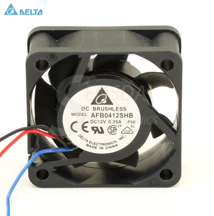 Delta AFB0412SHB 40x40x15mm 12V DC 0.25A Axial Cooling Fan