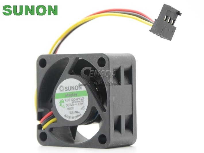 SUNON KDE1204PKVX 40x40x20mm 12V DC Axial Cooling Fan