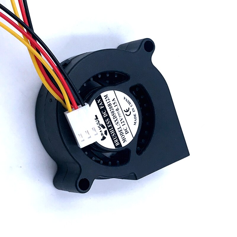 50x50x20mm 12V DC 0.15A Axial Cooling Fan