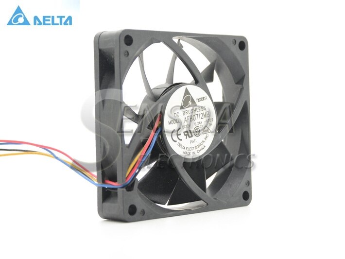 Delta AFB0712MB 70x70x15mm 12V DC 0.24A Axial Cooling Fan