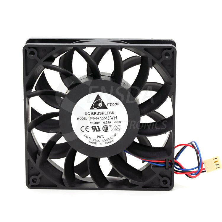 Delta FFB1248VH 120x120x25mm 48V DC 0.22A Axial Cooling Fan