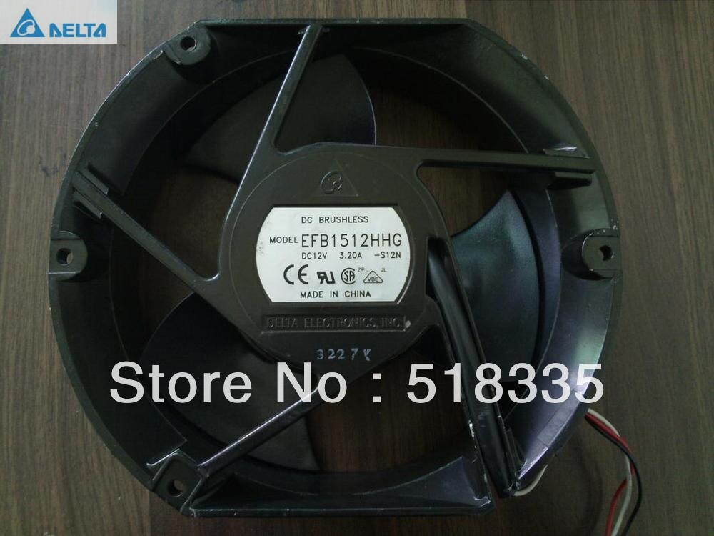 Delta EFB1512HHG 172x150x50.8mm 12V DC 1.79A Axial Cooling Fan