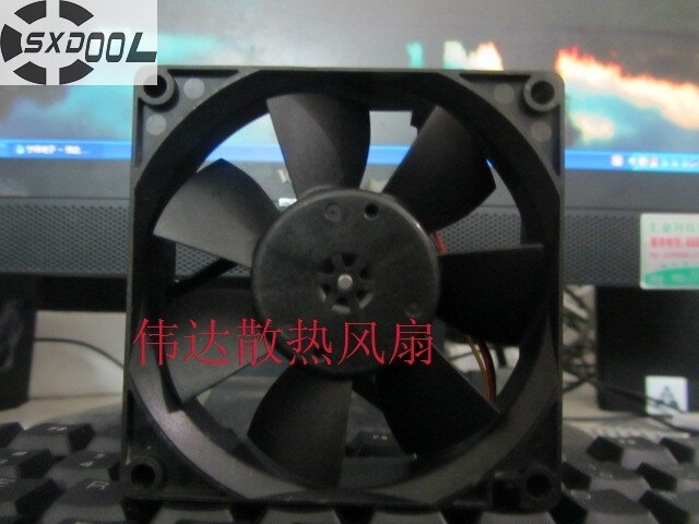 Melco Technorex 80x80x25mm 24V DC 0.10A Axial Cooling Fan