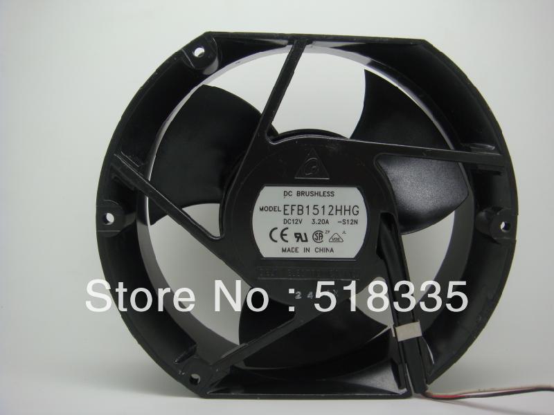 Delta EFB1512HHG 172x150x50.8mm 12V DC 1.79A Axial Cooling Fan