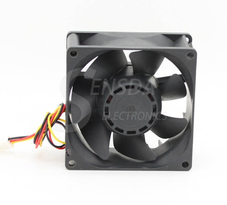 Sanyo Denki 9G0812P1K071 80x80x38mm 12V DC 1.8A Axial Cooling Fan