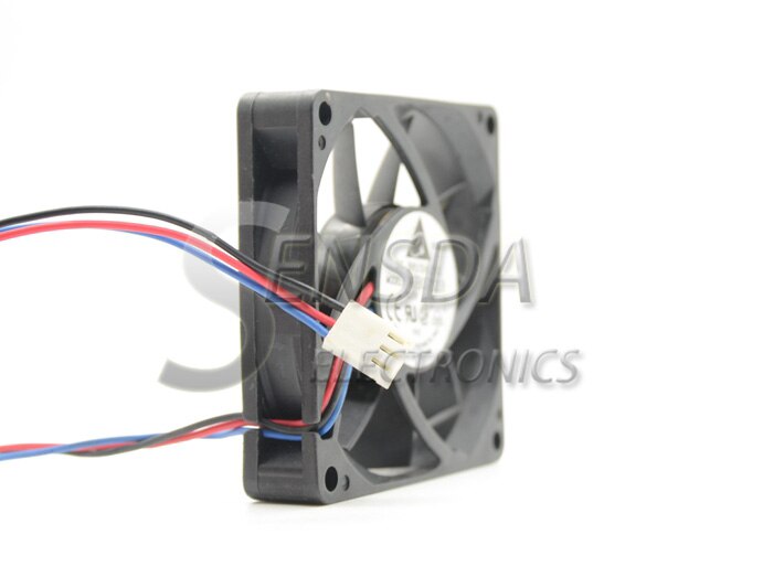 Delta AFB0712LB 70x70x15mm 12V DC 0.14A 3-Wire Axial Cooling Fan