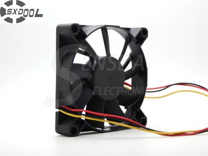 SXDOOL CF-12815 12V DC 80mm DC Blower Fan 0.14A