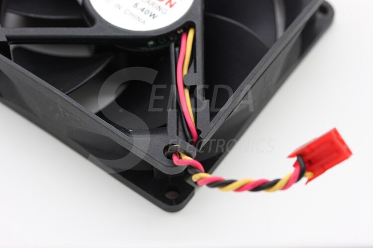 Y.S.Tech 80x80x25mm 12V DC 21A Axial Cooling Fan