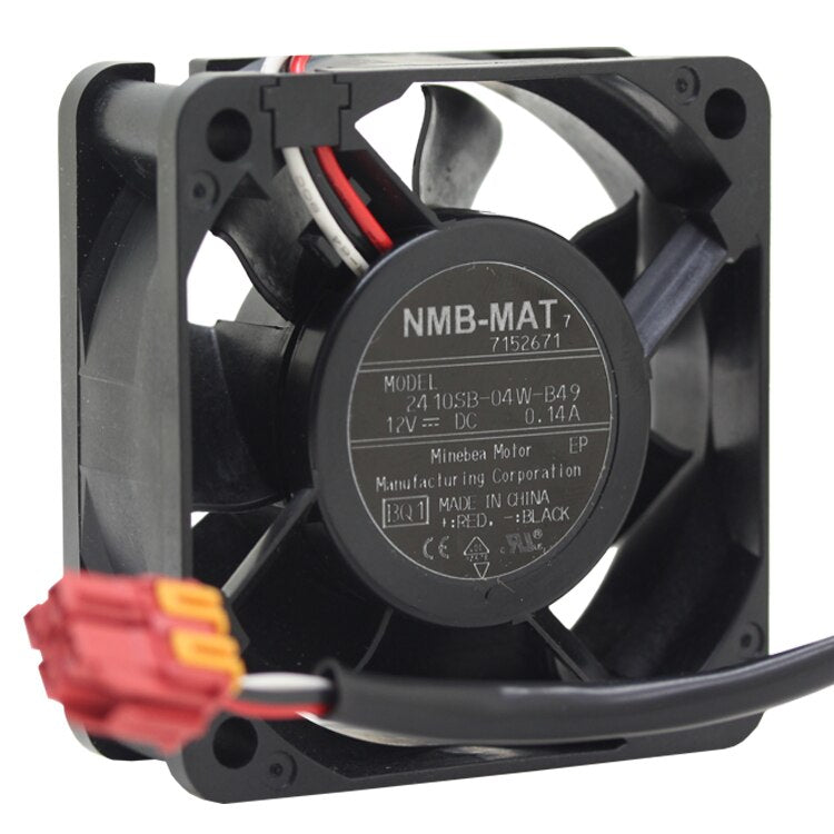 NMB 2410SB-04W-B49 24x24x10mm 12V DC Axial Cooling Fan