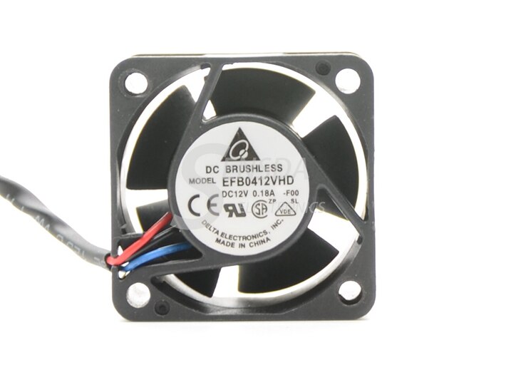 Delta EFB0412VHD 40x40x20mm 12V DC 0.12A DC Axial Fan
