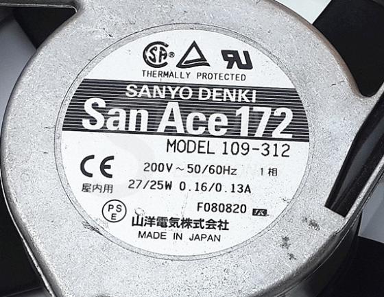 Sanyo Denki 17050 170x170x50mm Axial Cooling Fan