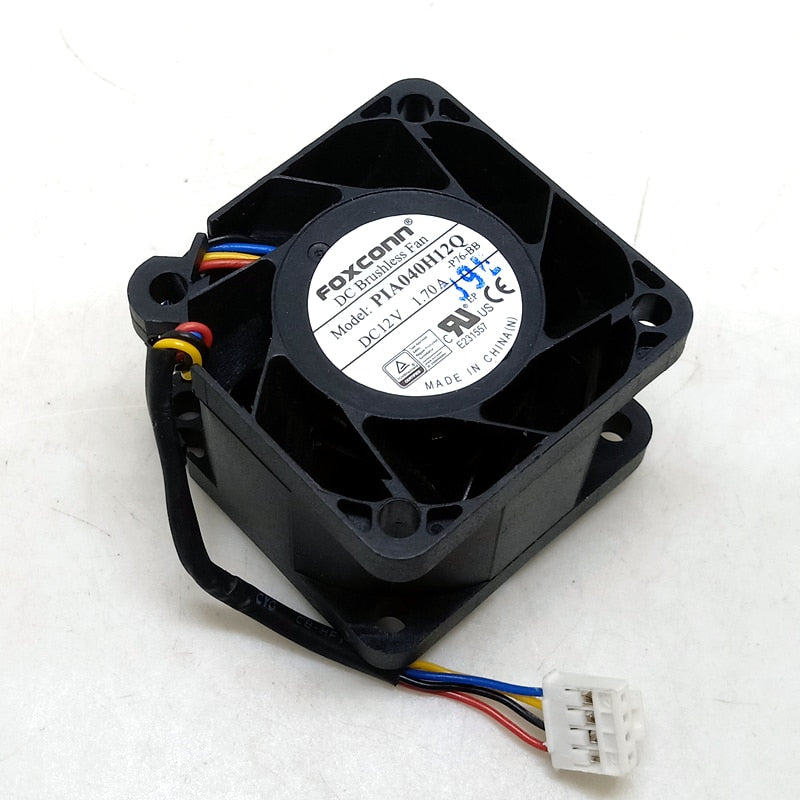Foxconn PIA040H12Q 40x40x28mm 12V DC Axial Cooling Fan