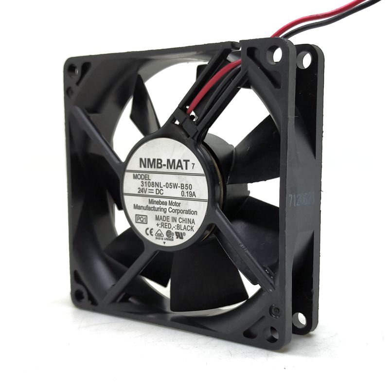3108NL-05W-B50 80x80x20mm 24V DC Axial Cooling Fan