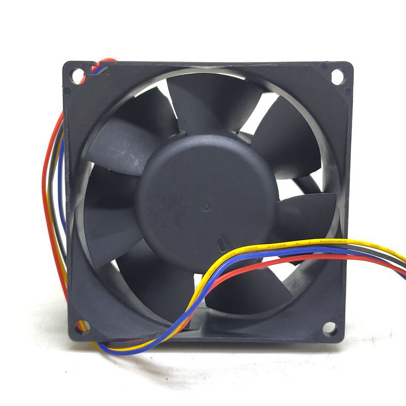 AVC DA08038B12H 80x80x38mm 12V DC 0.85A 4-Wire Axial Cooling Fan