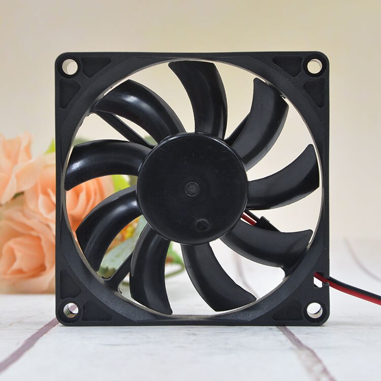 COFAN F-8015H12BII 80x80x15mm 12V DC 0.35A Axial Cooling Fan