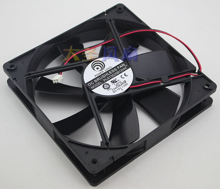 PLA13525B12HH 135x135x25mm 12V DC 1.0A Axial Cooling Fan