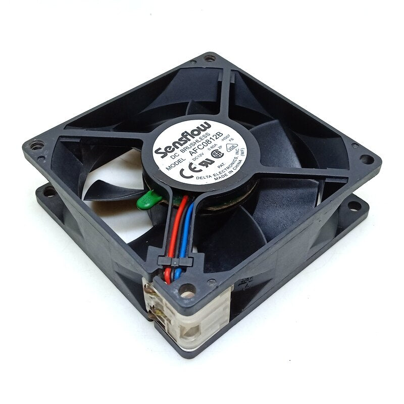 Delta AFC0812B 80x80x25mm 12V DC 0.60A Axial Cooling Fan