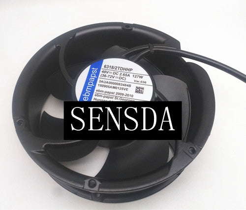 ebm-papst 6318/2TDHHP 172x172x51mm 48V DC Axial Cooling Fan