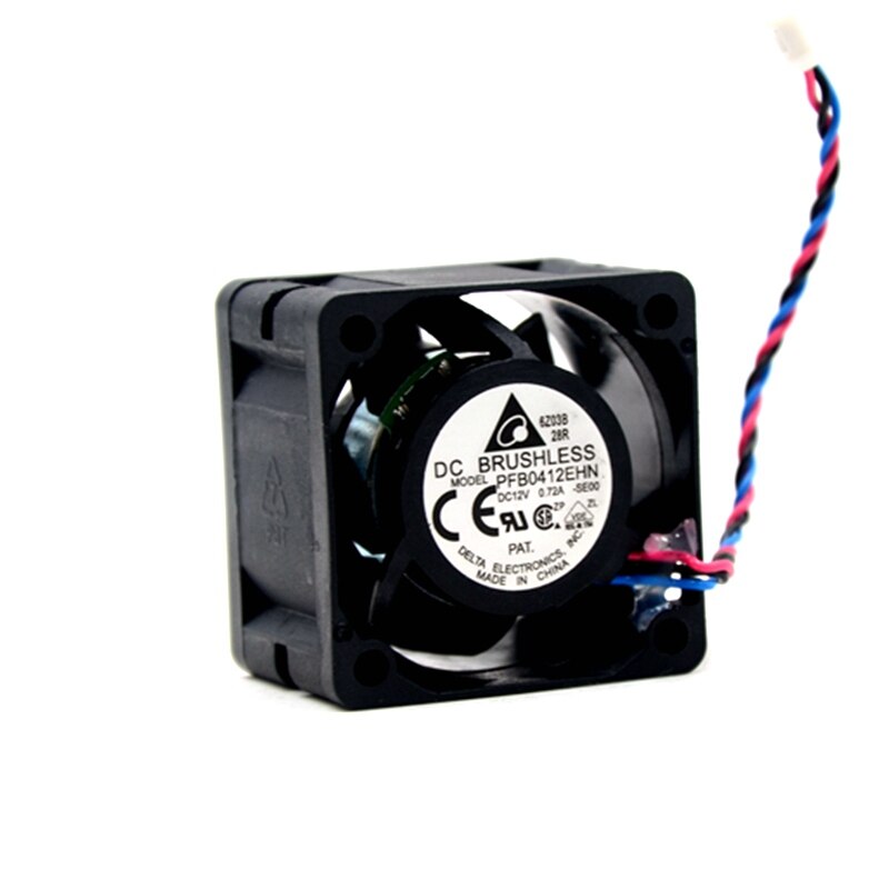 Delta PFB0412EHN 40x40x28mm 12V DC 0.72A Axial Cooling Fan